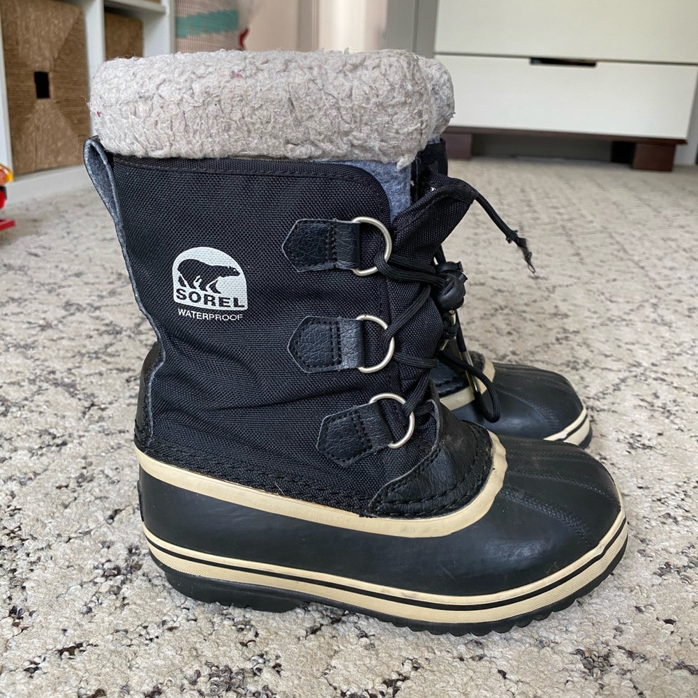 Kids Sorel waterproof snow boots
